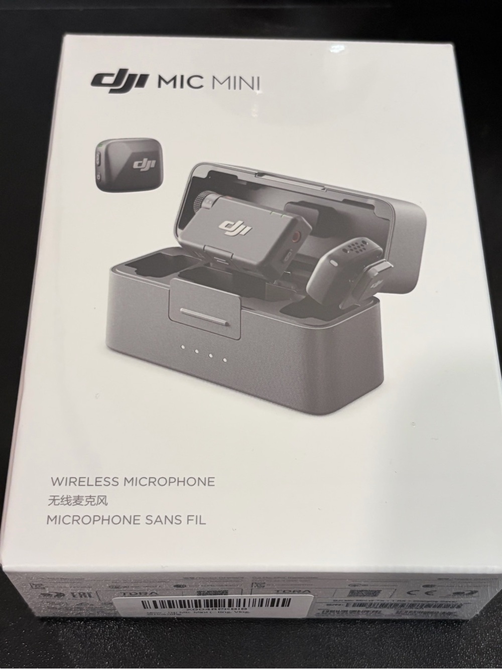 DJI Mic Mini Wireless Microphone Box in Gray